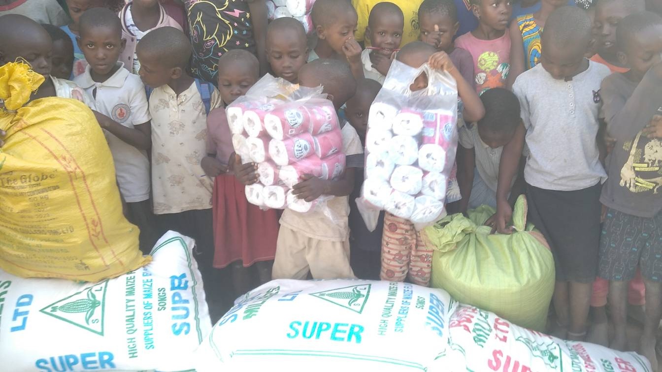 Monthly food donation for April 2022